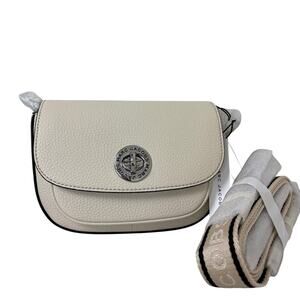 Marc Jacobs Cream leather saddle Crossbody Bag
